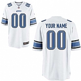Youth Nike Detroit Lions Customized White Team Color Stitched NFL Game Jersey,baseball caps,new era cap wholesale,wholesale hats